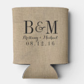 Om de bere koude bruiloft te houden blikjeskoeler (Achterkant)