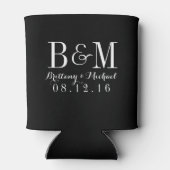 Om de bere koude bruiloft te houden blikjeskoeler (Achterkant)