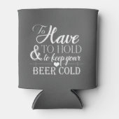 Om de bere koude bruiloft te houden blikjeskoeler (Voorkant)