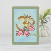 OM de l'Inde - Carte de voeux (Debout devant)