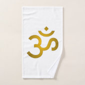 Om devanagari (Serviette à main)