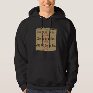 Om dit te doen is om Socrates Plato grappige gesch Hoodie