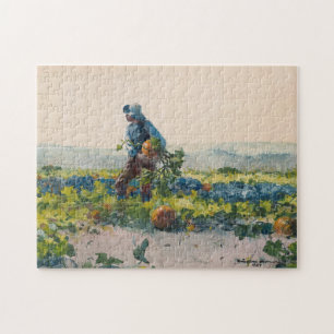 Om een boerenjongen te zijn Winslow Homer Legpuzzel