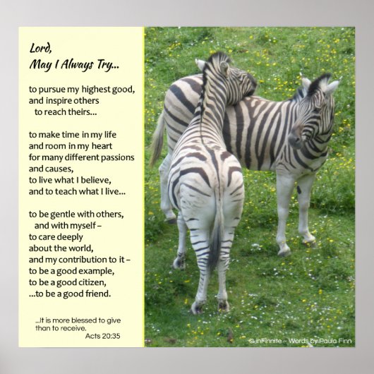 Om een goede vriend te zijn... poster (Voorkant)