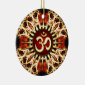OM Fire Energy Spirit Ornement en céramique (Droite)