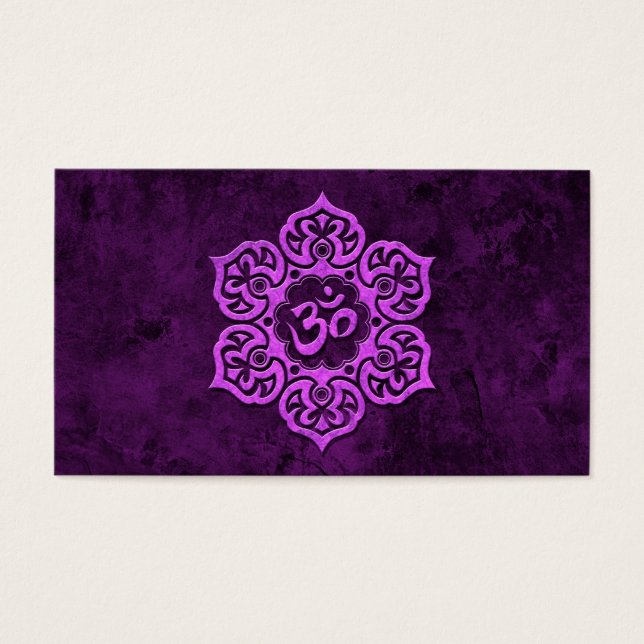 Om Floral De Pierre Violette (Devant)