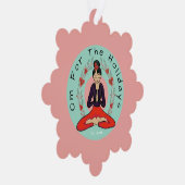 Om For The Holidays Ornament Card (Rechts)