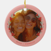 'Om For The Holidays' Yogi Ornament (Achterkant)