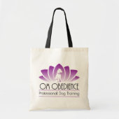 Om gehoorzaamheid Canvas tas (Voorkant)