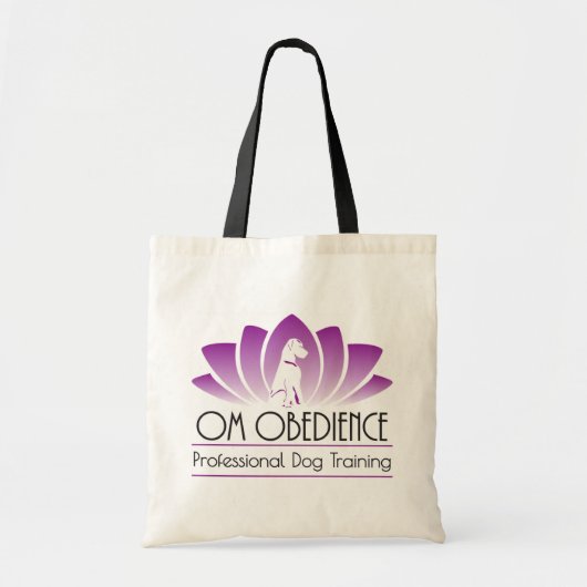 Om gehoorzaamheid Canvas tas (Voorkant)
