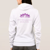 Om gehoorzaamheid Zip Up Hoodie (Achterkant)