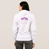 Om gehoorzaamheid Zip Up Hoodie (Achterkant volledig)