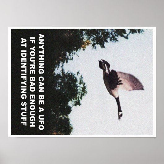 Om het even wat kan een (kleine) UFO zijn Poster (Voorkant)