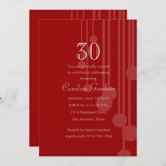 Om het even welk aantal om het even welk kleur van kaart (Voorkant / Achterkant)