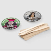 Om het even welk Citaat 2 de Inspirerend Afstudere Handwaaier (Niet-gemonteerd)