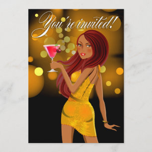 Om het even welk Doel Partij Geel van de Viering Kaart