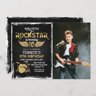 OM HET EVEN WELKE AGE - Foto Rockstar Birthday Uit Kaart