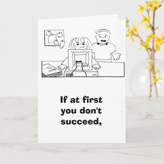 Om het even welke Gelegenheid/Vriendschap Kaart (Gele Bloem)