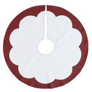 Om het even welke Kleur Geschikt Rand met Wit Cent Kerstboom Rok