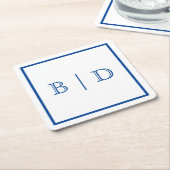 Om het even welke kleur - twee Onderzetters van he (Schuin)