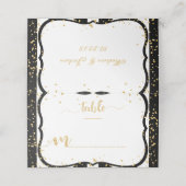 Om het even welke Kleurenstrepen & Goud Confetti L (Buitenkant ongevouwen)