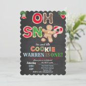 OM HET EVEN WELKE LEEFTIJD - Oh Snap Gingerbrood U Kaart (Staand voorkant)