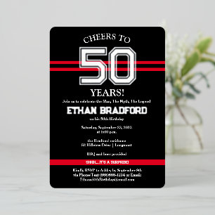 OM HET EVEN WELKE LEEFTIJD - OM HET EVEN WELKE COL FOLIE UITNODIGING