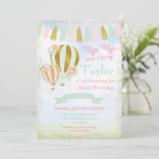 OM HET EVEN WELKE LEEFTIJD - omhoog & weg Hete Luc Kaart (Staand voorkant)