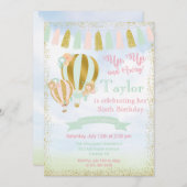 OM HET EVEN WELKE LEEFTIJD - omhoog & weg Hete Luc Kaart (Voorkant / Achterkant)