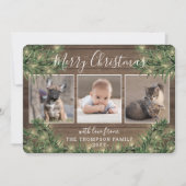 Om het even welke Tekst 3 de Rustige Pijn van het  Feestdagenkaart (Voorkant)