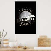 Om het onmogelijke Poster van de Dream te dromen ( (Keuken)