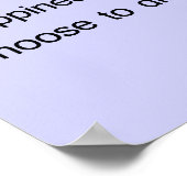 Om het stof van het leven af te wassen poster (Hoek)