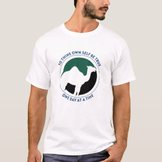 Om je eigen zelf te zijn ware Shirt - groen / zwar