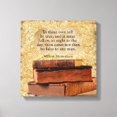 Om je eigen zelf waar te zijn - Art Print (Voorkant)