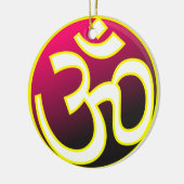 Om Keramisch Ornament (Links)