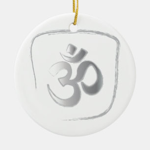 OM KERAMISCH ORNAMENT