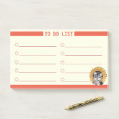 om lijst uit te voeren post-it® notes (Op bureau)