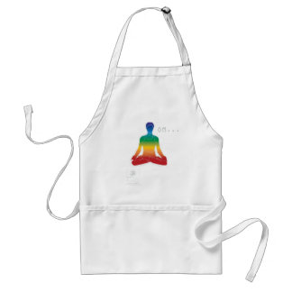 OM Lotus Chakras Apron Standaard Schort