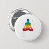 OM Lotus Chakras Button (Voorkant /achterkant)