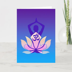 Om Lotus de Yoga stelt Paarse Tint Kaart