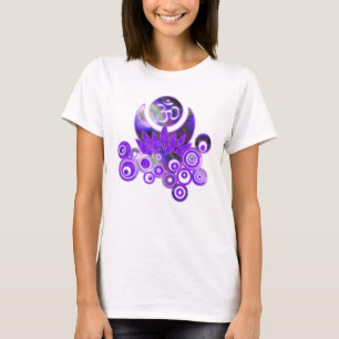 OM LOTUS Design violet + uw ideeën T-shirt