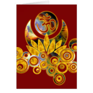 Om Lotus et GAYATRI MANTRA à l'intérieur