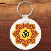 Om Lotus Fire Sleutelhanger (Voorkant)