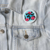 om lotus ronde button 5,7 cm (In situ)
