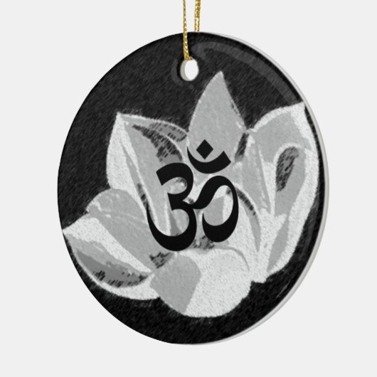 Om Lotus - Yoga Ornament (Links)