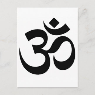 Om ma in pad me hum Design Products Briefkaart