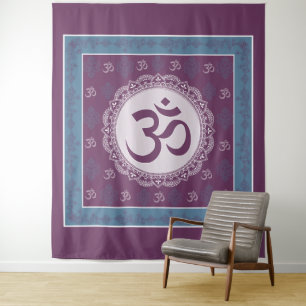 OM Mandala - Bosbouw Wandkleed