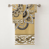 OM Mandala - Ensemble de serviettes de bain (En situation)