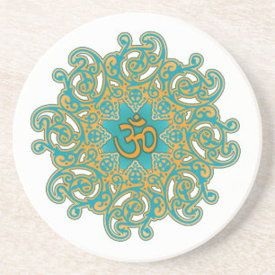 Om mandala onderzetter