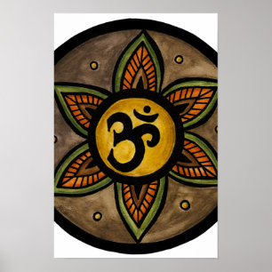 Om Mandala Poster